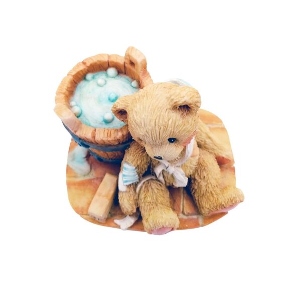 Joshua Love Repairs All Cherished Teddies Vintage 1991 950556 2.25 Inch Figure - Picture 4 of 15